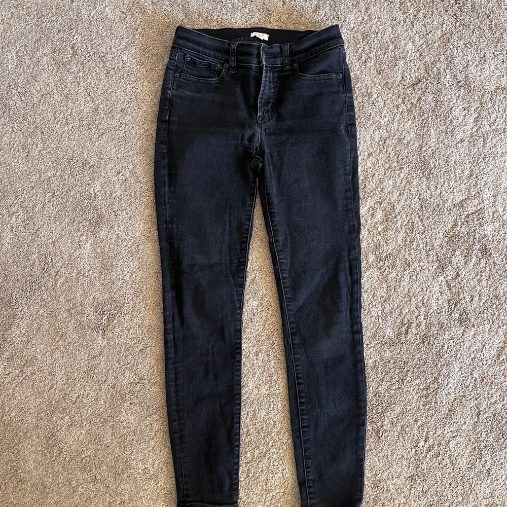 J. Crew Women's black Skinny Jeans size 26